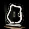 Cosmeticaspiegel met gezandstraalde verlichting - FLOW LED PETITE