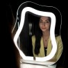 Miroir cosmétique avec éclairage sablé - FLOW LED PETITE