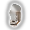 Miroir aux formes organiques avec éclairage intégré - VERALUCE LED