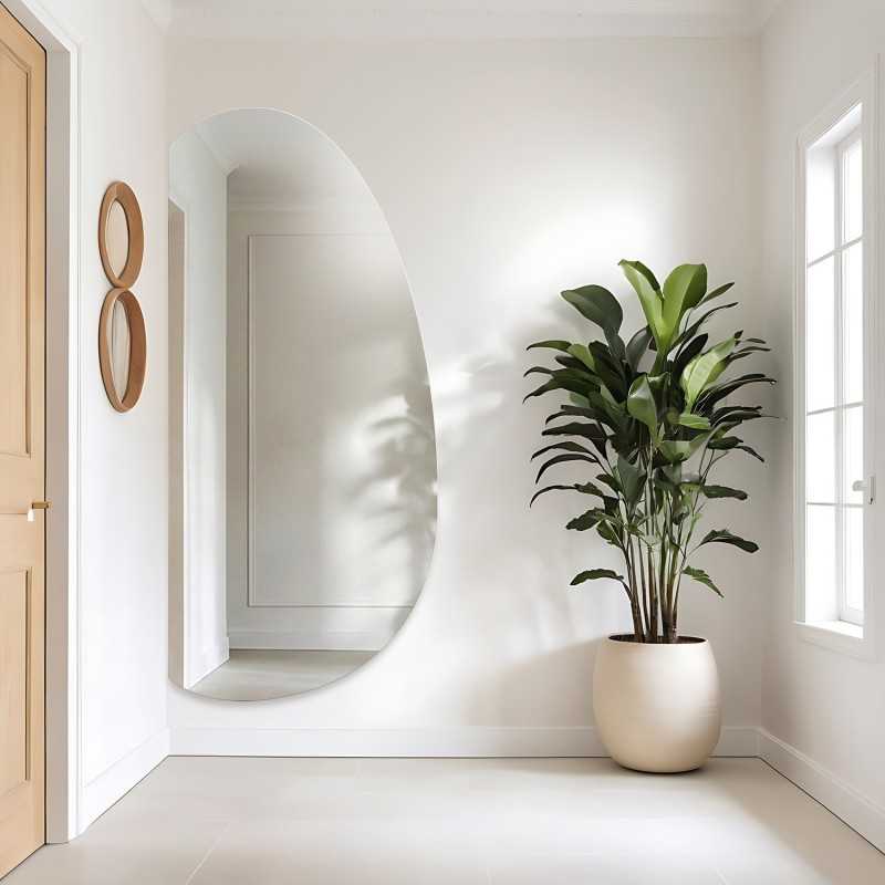 Miroir de forme organique - TURMALIN