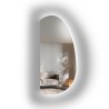 Miroir de forme organique avec éclairage - TURMALIN LED