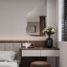 Miroir organique avec côté coupé – STONE côté coupé