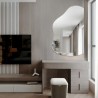 Miroir organique avec côté coupé – STONE côté coupé
