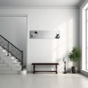 Spiegel wand kledingrek 15x70