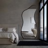 Miroir de forme organique dans un cadre - ANGELIT IN A FRAME