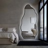 Miroir de forme organique dans un cadre avec éclairage - AURO IN LED FRAME 2