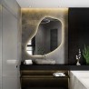 Miroir de forme organique avec éclairage - KWARC LED