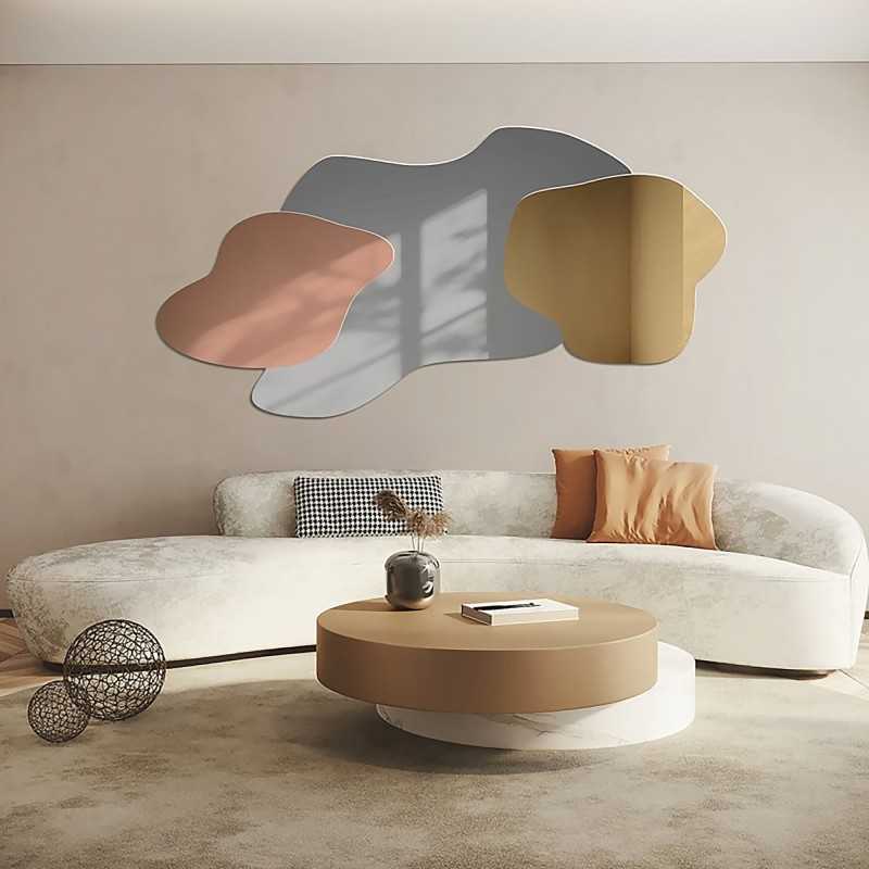 Miroir tricolore irrégulier - TRIPLA
