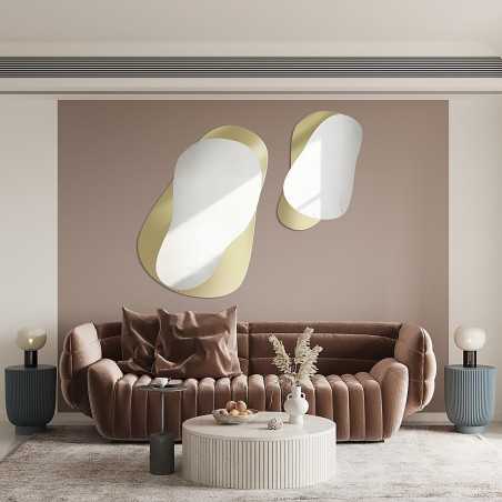 Miroirs décoratifs sur verre ornemental Master Point – LUXORA GRAVELO