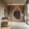 Miroir de forme irrégulière avec éclairage - SYDERYT LED