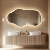 Organische spiegel met verlichting - MELODY LED