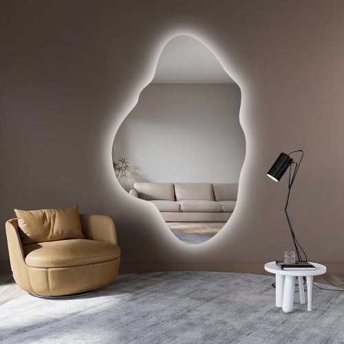 Miroir organique avec éclairage intégré - POCO LED