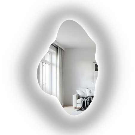 Miroir organique avec éclairage intégré - POCO LED
