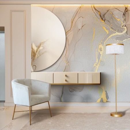 Badkamerspiegel half wiel - HELENA