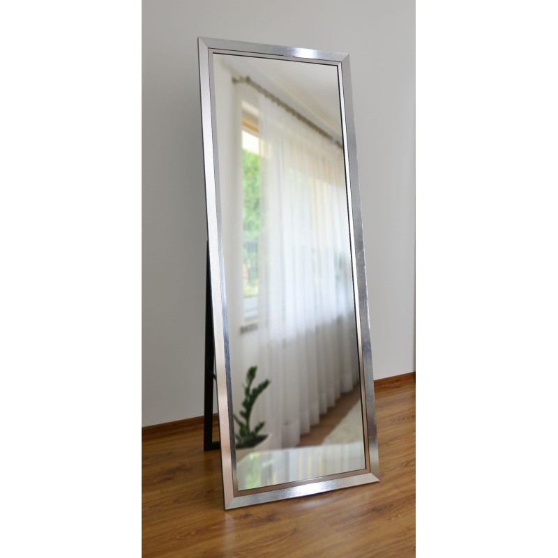 Miroir de penderie sur pied avec cadre en bois - 5201 - couleur du cadre au choix Miroir de penderie sur pied avec cadre en bois - 5201 - couleur du cadre au choix