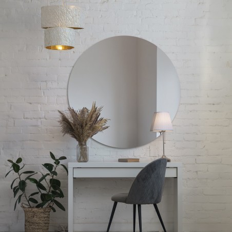 Ronde badkamerspiegel gepolijst - CIRKEL