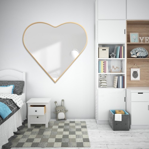 Lustro w ramie MDF - SERCE - kolor ramy do wyboru