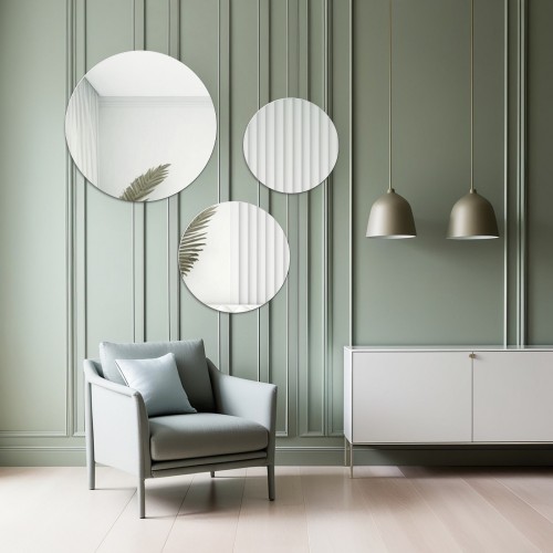 Zestaw trzech okrągłych lusterek 25-30-40 - FITRI