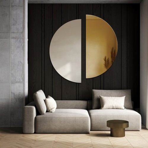 Dekoracyjny zestaw połówek koła - DOUBLE II