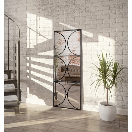 Loft spiegel met raamwerk - HEBE - lijstkleur naar keuze