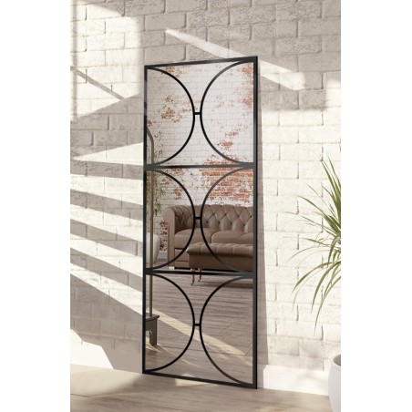 Loft spiegel met raamwerk - HEBE - lijstkleur naar keuze