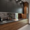 Panneaux miroir pour la cuisine - panneau décoratif - panneau sur mesure