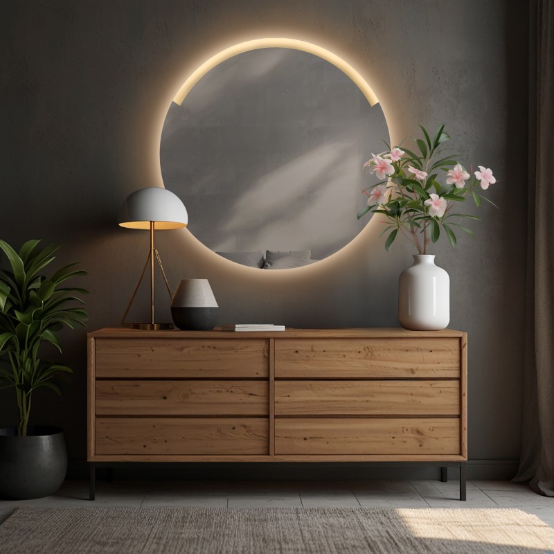 Miroir de salle de bains avec éclairage ELIF LED II Miroir de salle de bains avec éclairage ELIF LED II