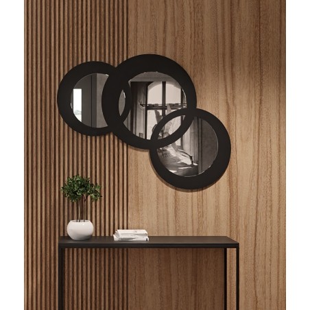 Miroir décoratif dans un cadre en mdf - EWELA - couleur du cadre au choix