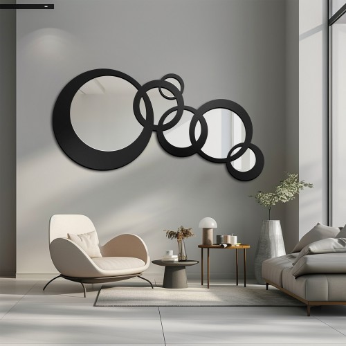 Lustro dekoracyjne w ramie mdf - MILO- kolor ramy do wyboru