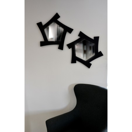 Set decoratieve spiegels in MDF lijst - SENS - lijstkleur naar keuze