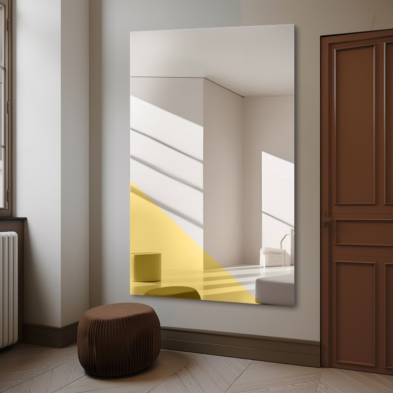 Groot decoratief spiegelkleurig paneel - TORI