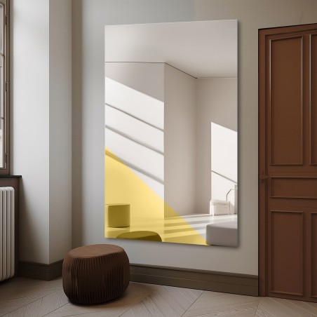 Groot decoratief spiegelkleurig paneel - TORI