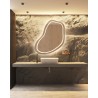 Miroir de salle de bains de forme irrégulière - KWARC LED II