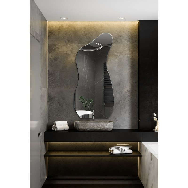 Decoratieve spiegel met organische vorm - ANGELIT