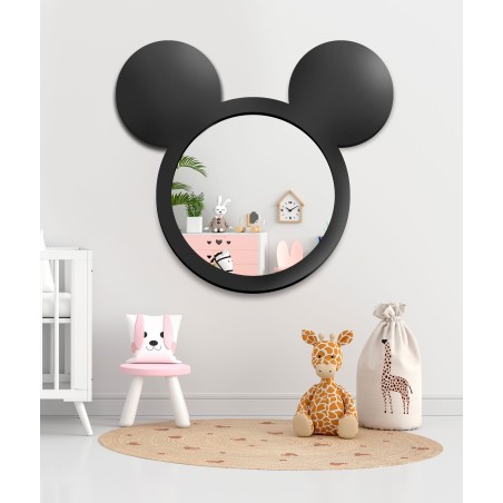 Decoratieve wandspiegel voor een kind in mdf lijst - MIKI