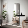 Moderne staande onregelmatige spiegel met plank - MATEO SHELF