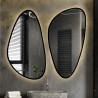 Set van twee onregelmatige spiegels in lijst met verlichting - SELENIT IN LED FRAME